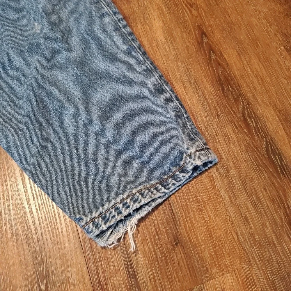 Levi's Size 36x30 550 Denim Jeans‎ Zip Fly Relaxed Fit Medium Wash Light Wear B2
